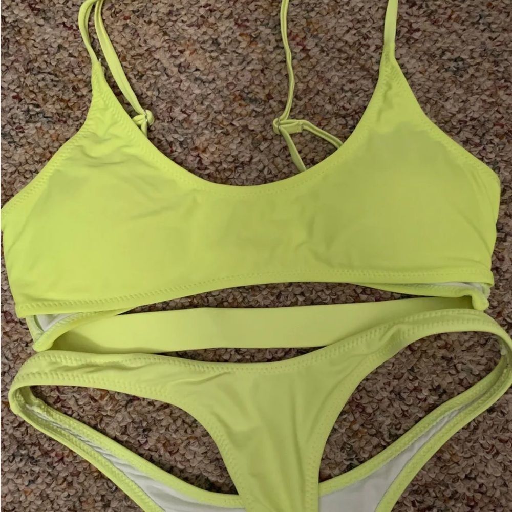 Windsor Green Bikini Set Minimalist Swimwear
